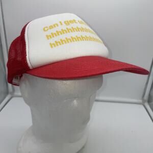 Mcdonalds / Kanye West Yeezy Can I get Uhhhhh Snapback Mesh Trucker Cap Hat